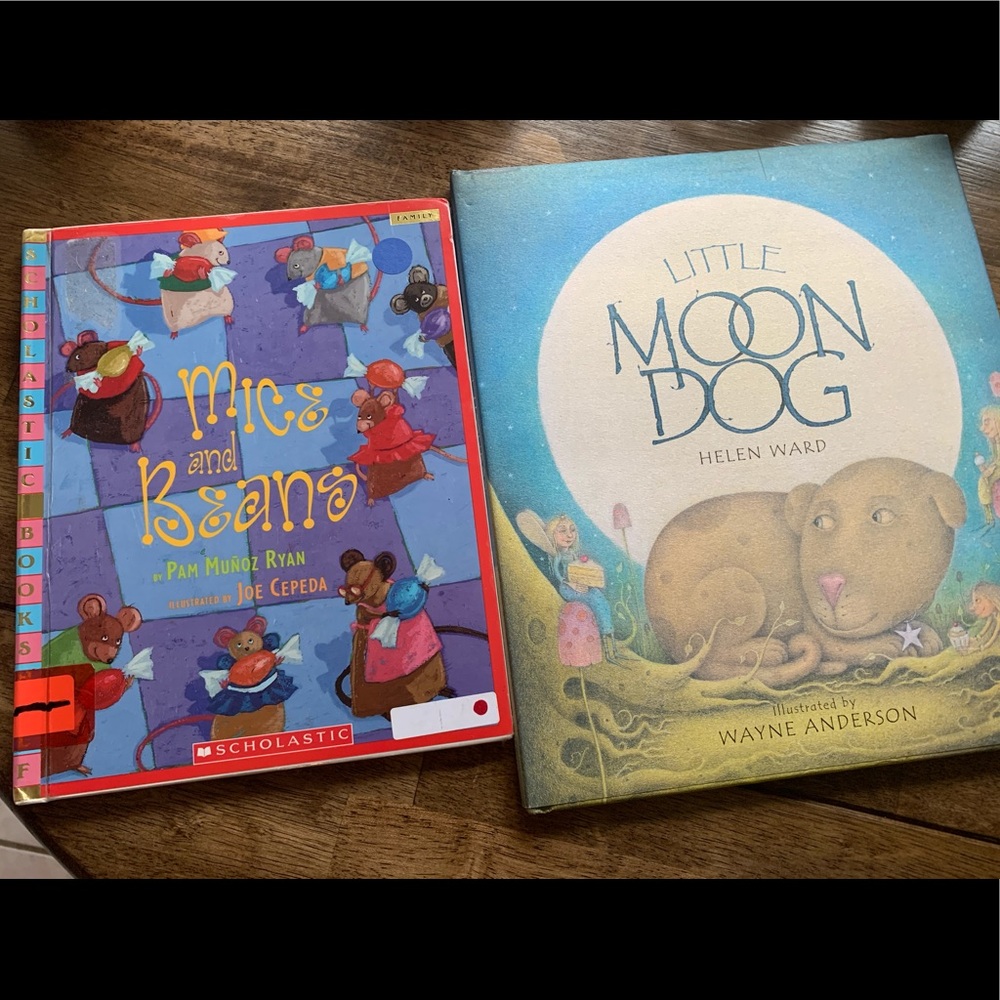 Nice & Beans Little Moon Dog books kids